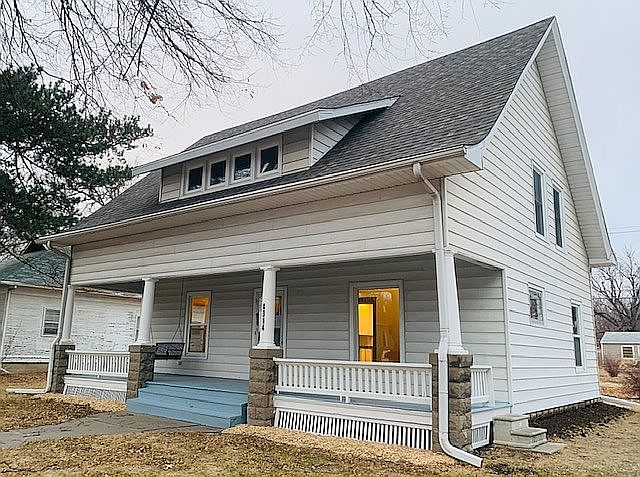 Large Front Porch with Swing