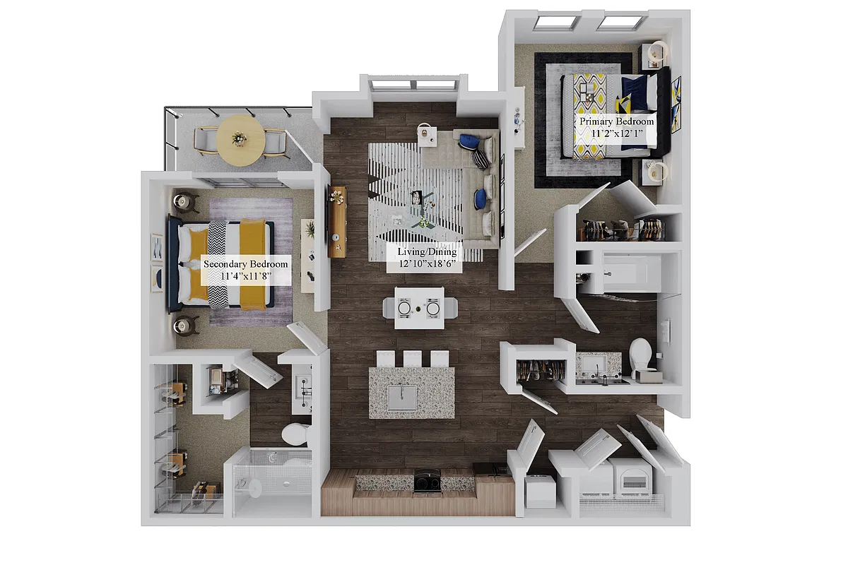 Floor plan The Junction (B1a)
