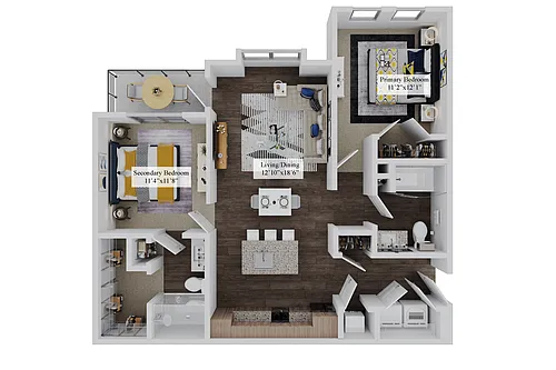 Floor plan The Junction (B1a)
