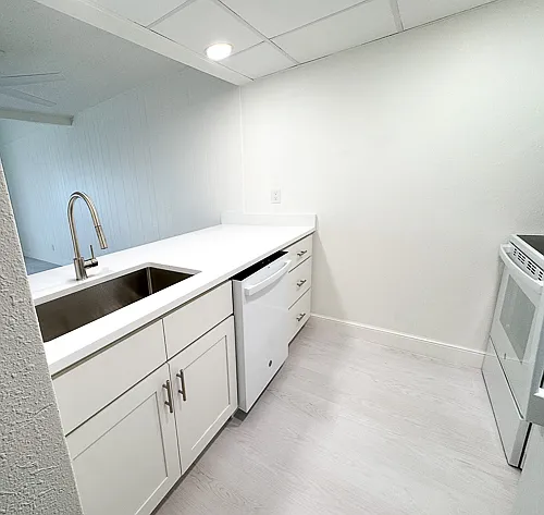 All new appliances, including dishwasher and disposal.