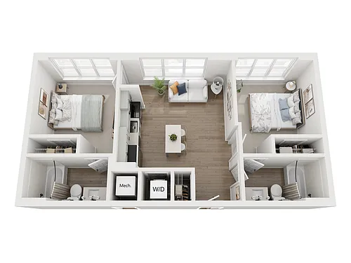 Floor plan B1BW