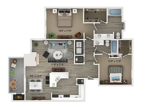 Floor plan B5