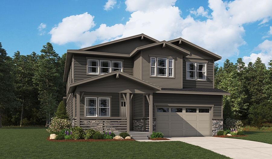 The Teton Elevation A