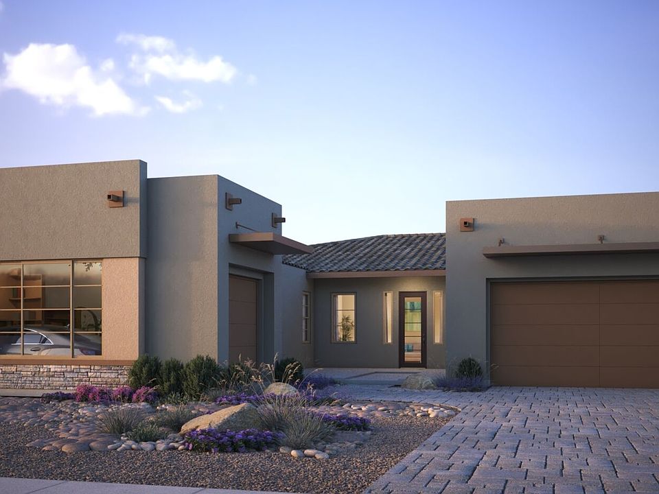 Desert Contemporary Elevation