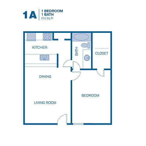 Floor plan 1A