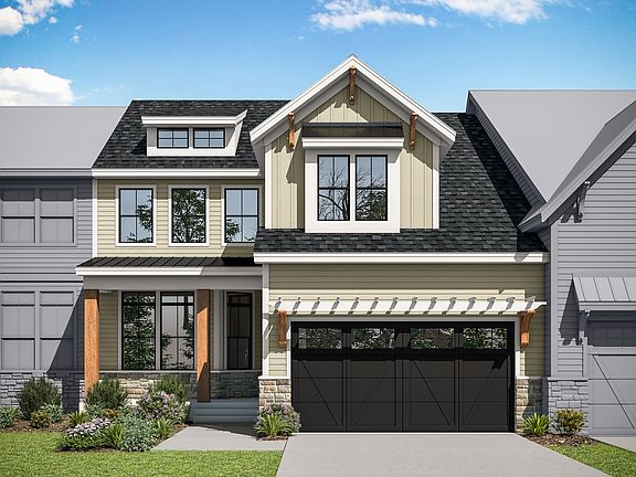 Exterior Ashburn Modern Farmhouse