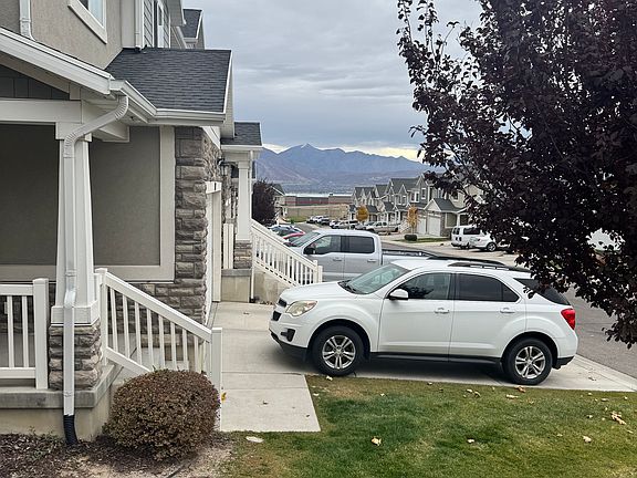 View of the road heading East
