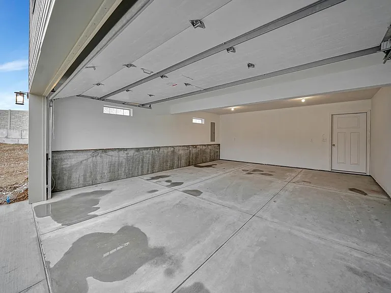 2-stall attached Garage