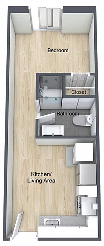 Floor plan 105