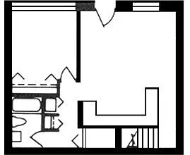 Floor plan 2 Bedroom