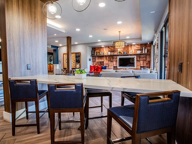 Community Kitchen with Coffee Bar