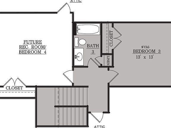 Laurel Floorplan Second Floor