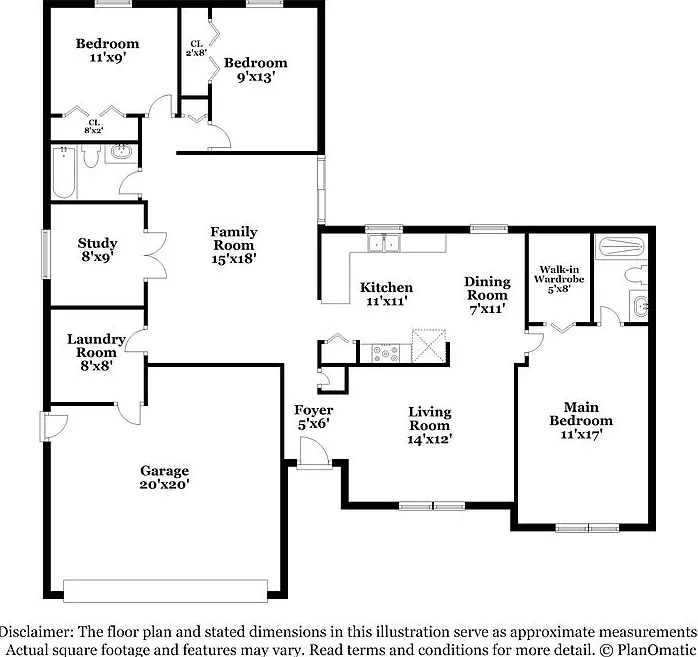 3 bed, 2.0 bath, 1432 sqft, $3,590 — Photo 2