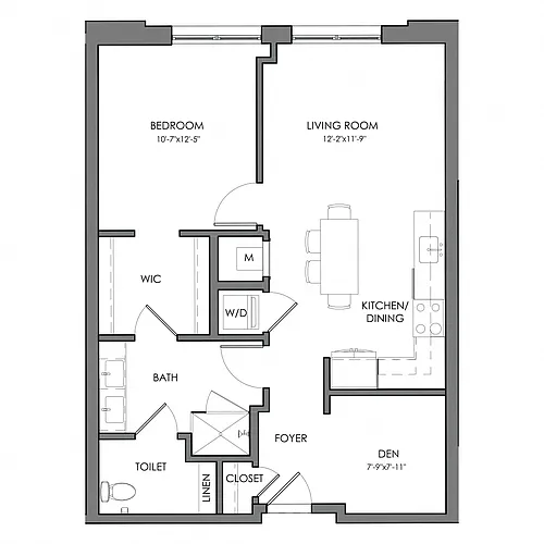 Floor plan Aspen AD2a