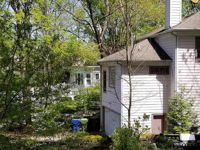 View to the east from deck