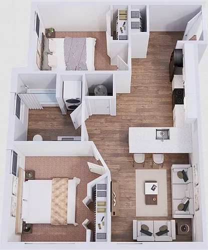 Floor plan 2X1 G