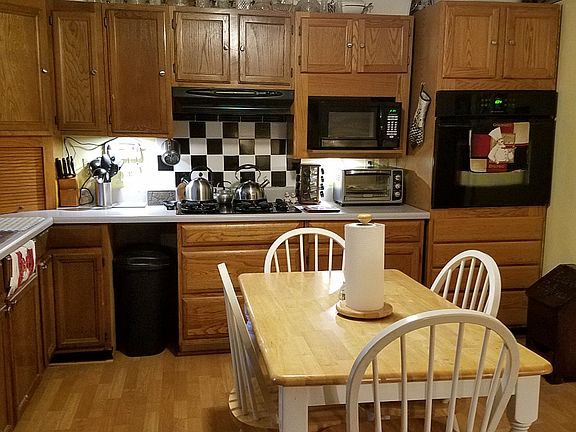 Kitchen view from laundry ro