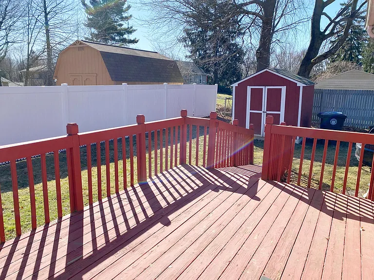 Back deck
