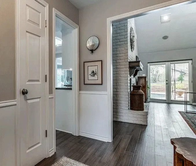 view from foyer upon entering front door