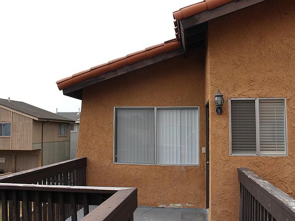 Front balcony of unit. Plenty of room for a BBQ and table and chairs.