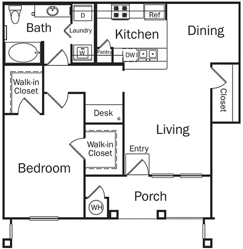 Floor plan Nivolas