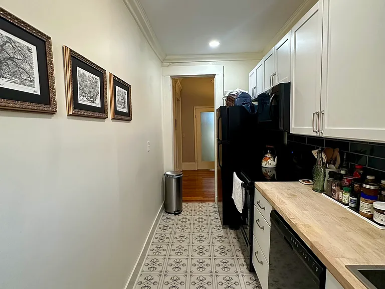 Kitchen--viewed from window