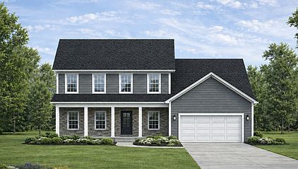 Colonial Two Car Garage
