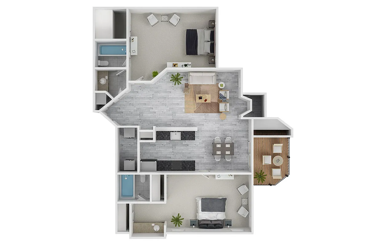 Floor plan B2