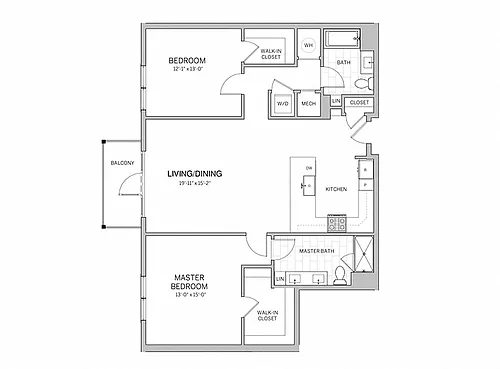 Floor plan B17