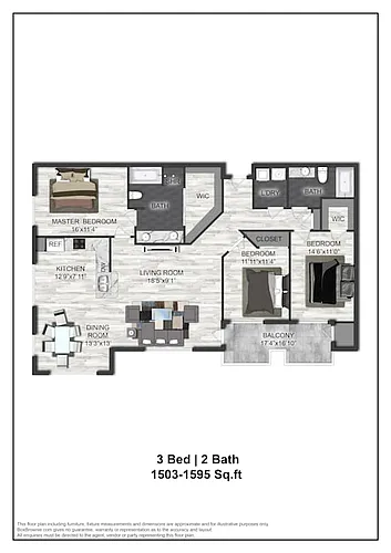 Floor plan C1 Renovated