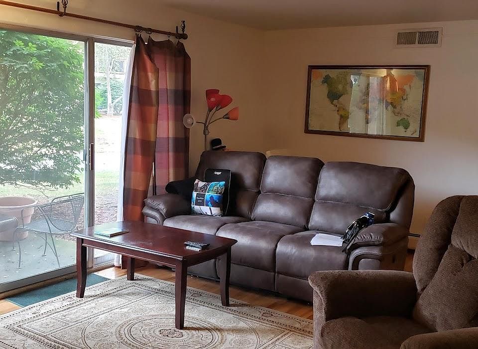 Living room with furniture