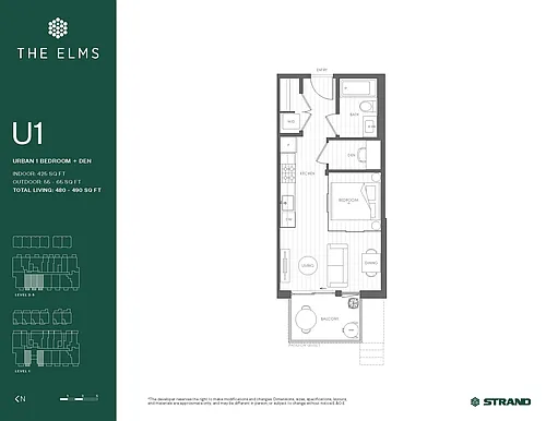 Floor plan Plan U1