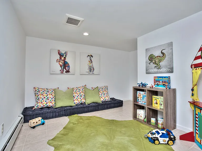 Playroom, or office or storage room