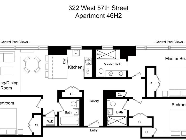 322 W 57th St #46H2 — Photo 16