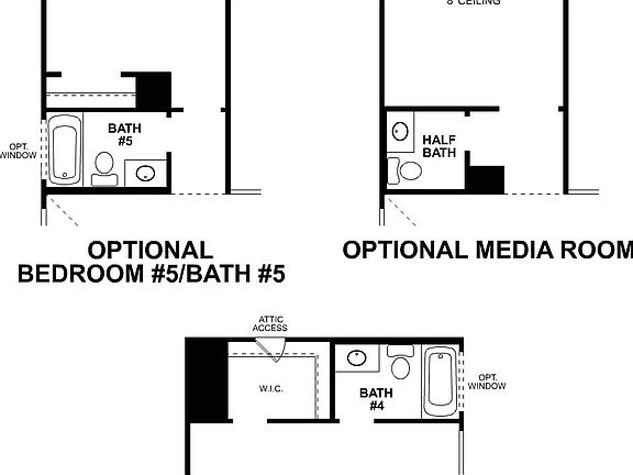 Caspano Second Floor Options
