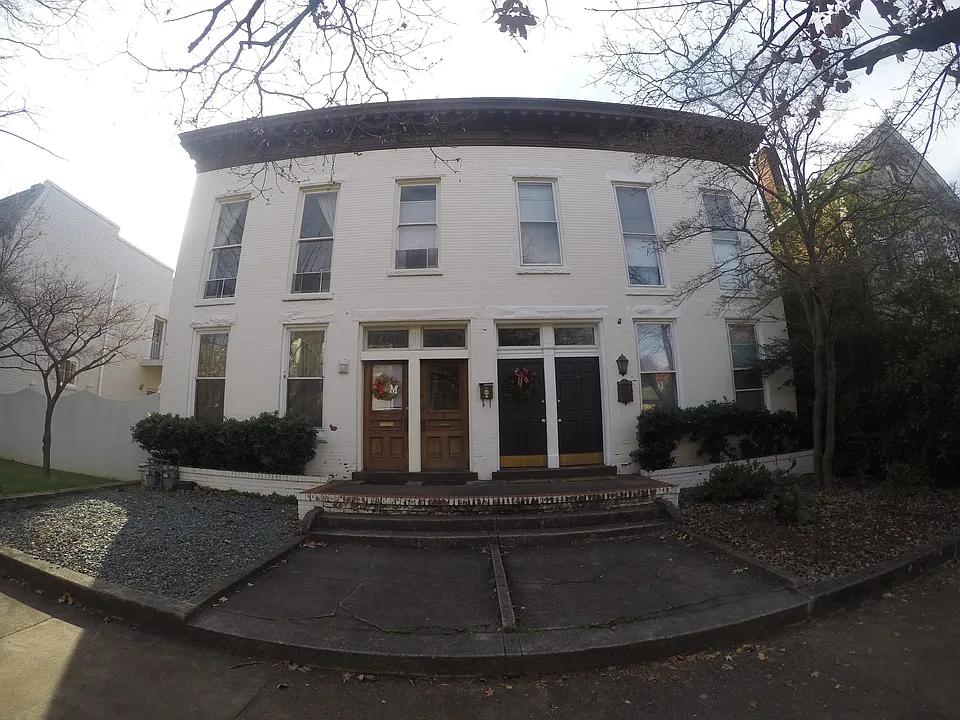 Front exterior - Door to the left.