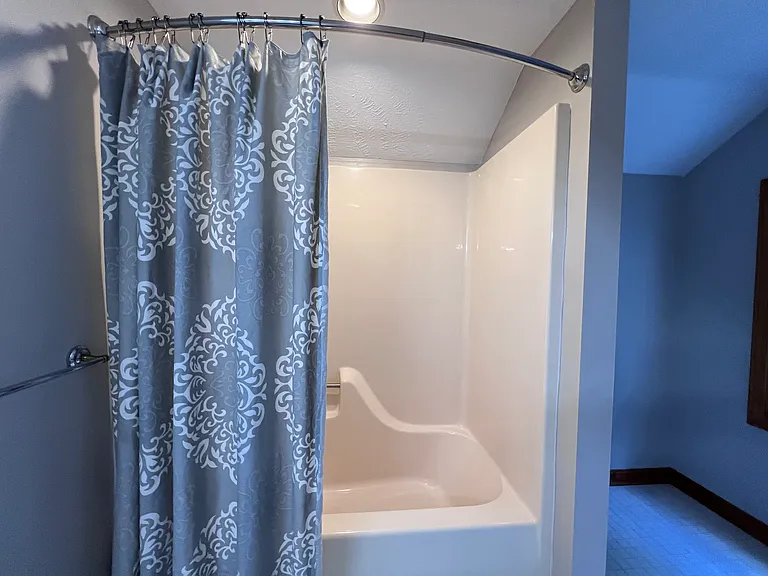 Second floor full bath.
