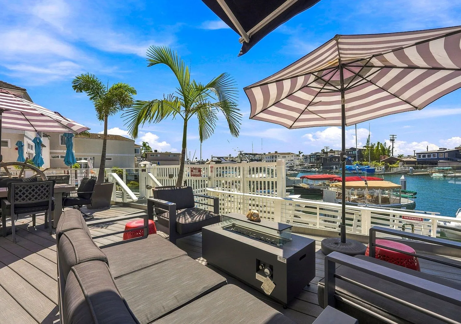 Waterfront Lido Peninsula Residence with Harbor Views Available Now — Photo 1
