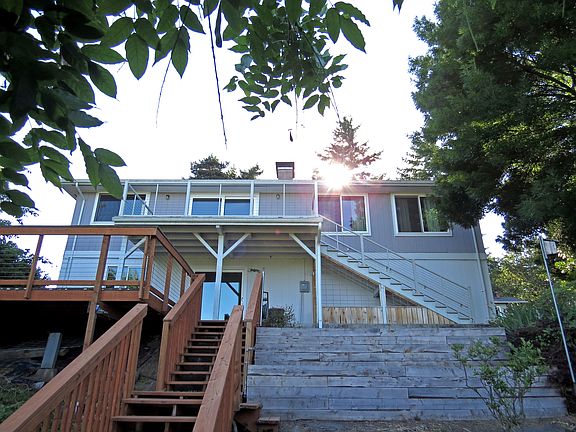 Back of house from pergola