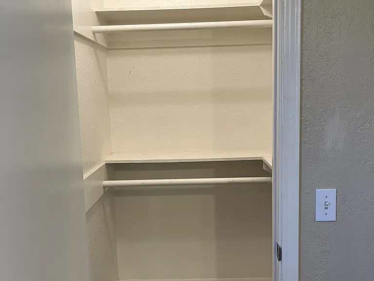 walk-in closet in 2nd bedroom