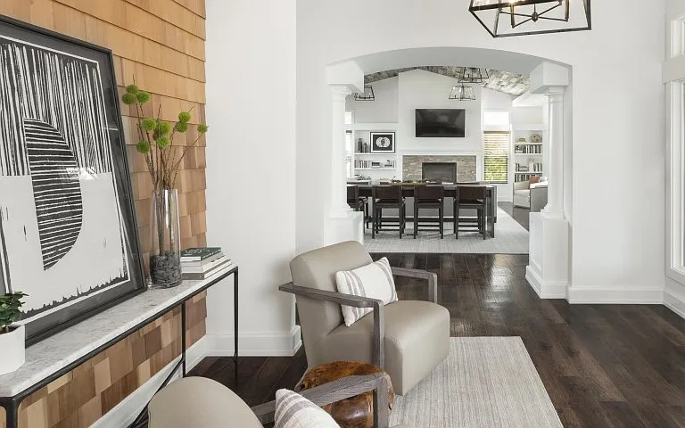 Sophisticated resident clubhouse