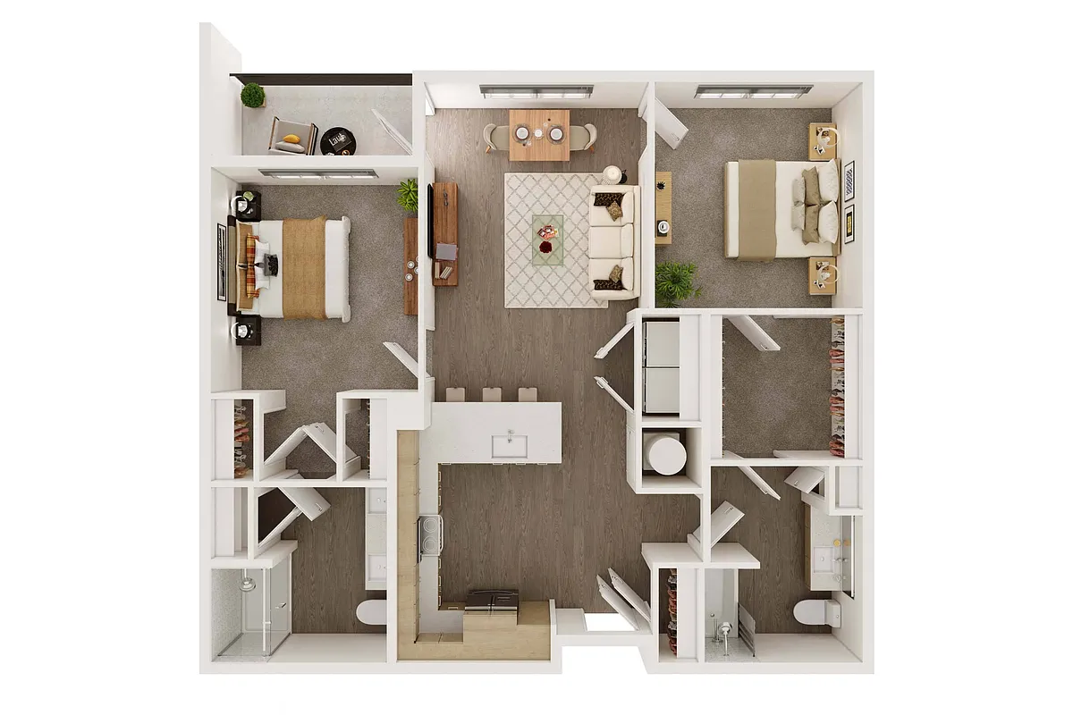 Floor plan B1AP