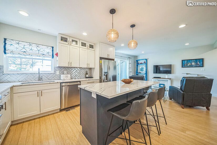 Fully Furnished Rental New Kitchen with high-end appliances