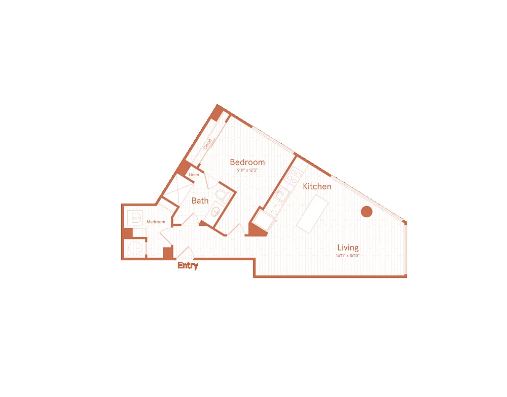 Floor plan Market House A14
