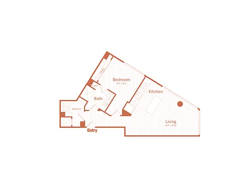 Floor plan Market House A14