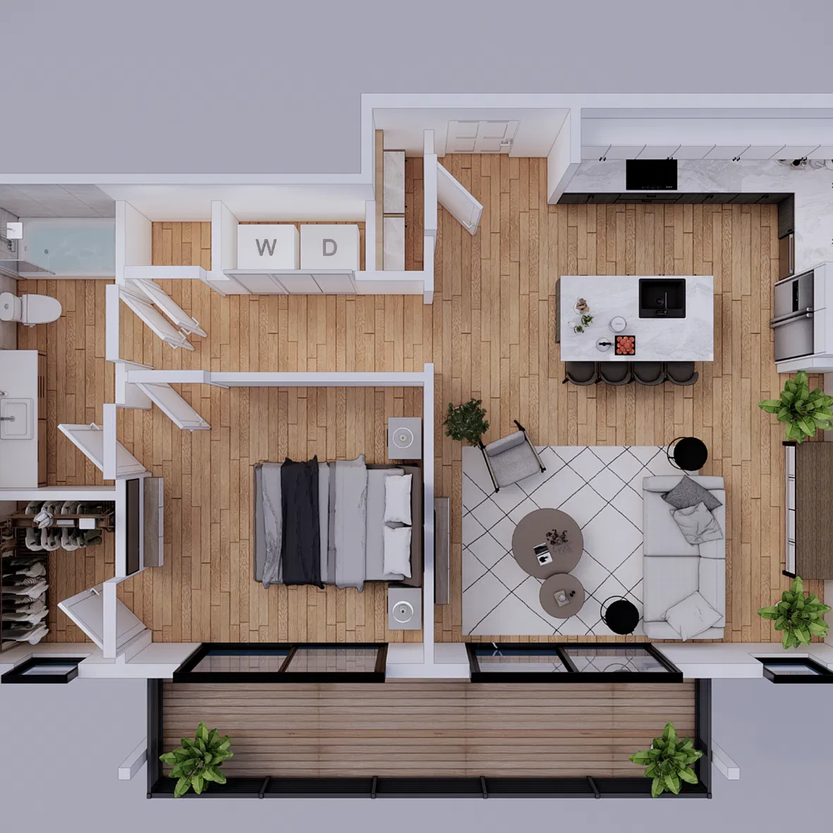 Floor plan The Cypress