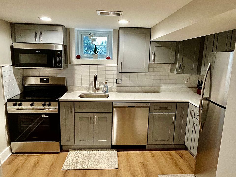 Elegant kitchen with new energy efficient appliances