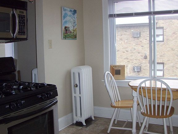 Eat in kitchen with extra large windows let in lots of sunlight!