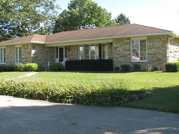 Front view of home : Front view of home and beautiful stone work
