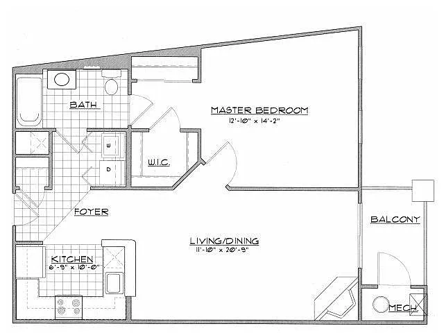 Floor plan The Birch